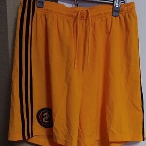 Adidas Atlanta United Men's Yellow Athletic Soccer Shorts